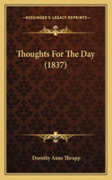 Thoughts For The Day (1837)