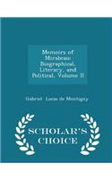 Memoirs of Mirabeau