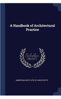 Handbook of Architectural Practice