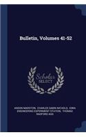 Bulletin, Volumes 41-52