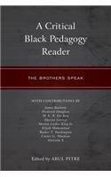A Critical Black Pedagogy Reader
