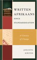Written Afrikaans since Standardization: A Century of Change