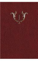 Monogram "J" Journal: 365 page Journal Diary Notebook