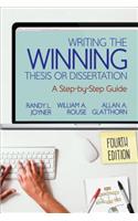 Writing the Winning Thesis or Dissertation