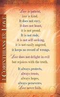 1 Corinthians 13 Wall Chart