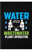 Water and Wastewater Plant Operator