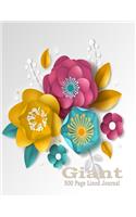 Giant 500 Page Lined Journal