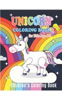 Unicorn Coloring Book for Kids Ages 4-8