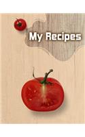 My Recipes. Blank Recipe Book to Write in, Document all Your Special Recipes and Notes for Your Favorite. Create Your Own Collected Recipes. Collect the Recipes You Love in Your Own Recipe Book.