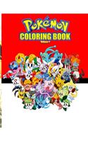 pokemon coloring book: Pokemon Coloring Book. Fun Coloring Pages Featuring Your Favorite Pokemon and Battle Scenes.