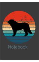 Notebook: Perfect Notebook For Bernese Mountain Dog Lover. Cute Cream Paper 6*9 Inch With 100 Pages Notebook For Writing Daily Routine, Journal and Hand Note