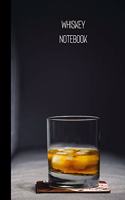 whiskey notebook: small lined Whiskey Notebook / Travel Journal to write in (6'' x 9'') 120 pages