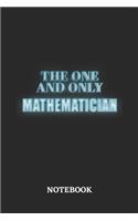 The One And Only Mathematician Notebook