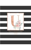 Weekly & Monthly Planner 2020 U