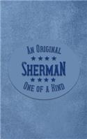 Sherman: Personalized Writing Journal for Men