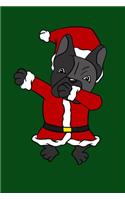 Dabbing French Bulldog Santa