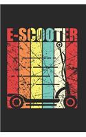 E-Scooting Lover Sketchbook: Graph Paper Dairy Journal 6x9 inches with 120 Blank Pages For Drawing, Painting Or Sketching