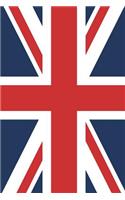 Union Jack British Gift Journal: : College-Ruled 104-Page Present Notebook (9x6")