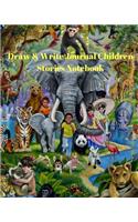 Draw & Write Journal Children Stories Notebook