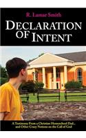 Declaration of Intent