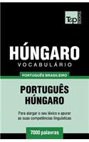 Vocabulário Português Brasileiro-Húngaro - 7000 palavras