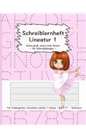 Schreiblernheft Lineatur 1
