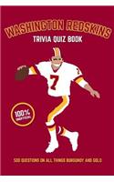 Washington Redskins Trivia Quiz Book