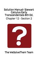 Solution Manual- Stewart Calculus Early Transcendentals 8th Ed.