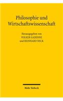 Philosophie und Wirtschaftswissenschaft