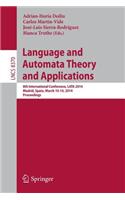 Language and Automata Theory and Applications