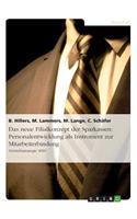 neue Filialkonzept der Sparkassen