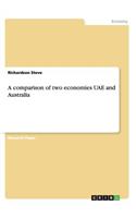 comparison of two economies UAE and Australia