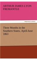Three Months in the Southern States, April-June 1863