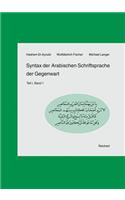 Syntax Der Arabischen Schriftsprache Der Gegenwart