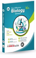 DINESH New Millennium Biology Book for Class 9 (2025-2026 Session) | Complete CBSE Syllabus with NCERT Solutions and Exemplar Problems