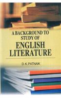 A Background to Study of English Literature
