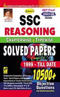 Kiran SSC Reasoning Chapterwise and Typewise Solved Papers 1999 - Till Date English (2709)