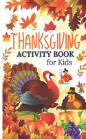 Thanksgiving Activity Book for Kids