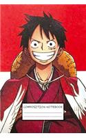 Composition Notebook: One Piece Soft Glossy Cover College Ruled Notebook Lined School Journal for Boys 6 x 9 Inches 110 Pages