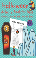 Halloween Activity Book for Kids