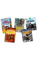 Project X Origins: Grey Book Band, Oxford Level 14: Behind the Scenes: Mixed Pack of 5
