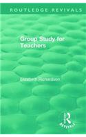 Group Study for Teachers