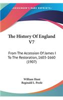 History Of England V7