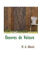 Oeuvres de Voiture