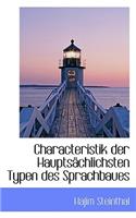Characteristik Der Haupts Chlichsten Typen Des Sprachbaues