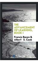 The Advancement of Learning, Book I