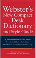 Webster's New World Compact Desk Dictionary and Style Guide Custom