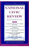 National Civic Review, No. 3, Fall 2001