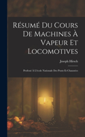Résumé Du Cours De Machines À Vapeur Et Locomotives