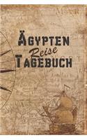 Ägypten Reise Tagebuch: 6x9 Reise Journal I Notizbuch mit Checklisten zum Ausfüllen I Perfektes Geschenk für den Trip nach Ägypten für jeden Reisenden